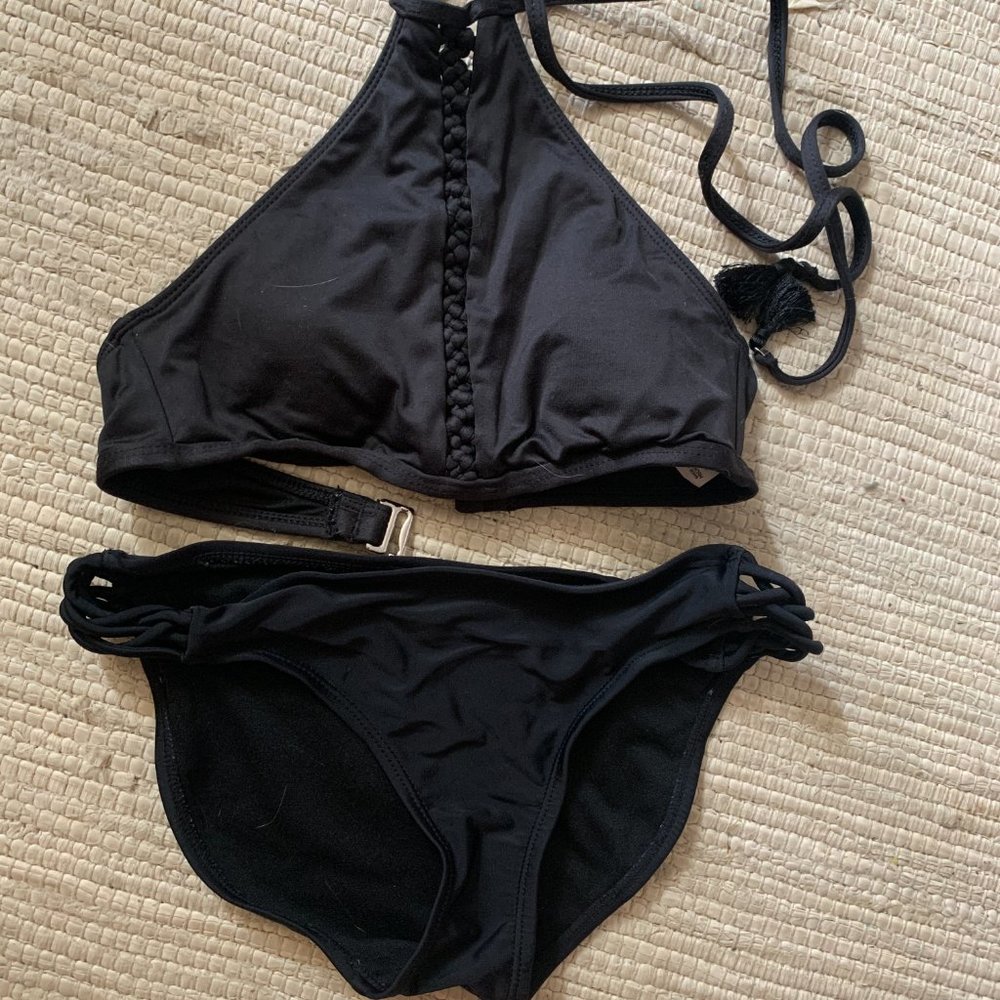 Pura Vida Halter Top Swim Suit Bathing Suit